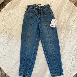 Mayoral girls denim jeans, slouchy, size 8